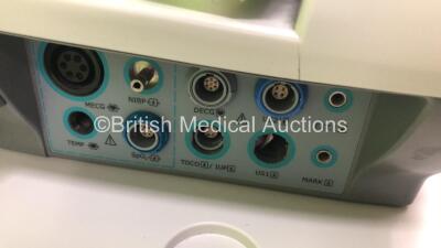 Edan F9 Fetal Monitor on Stand (Powers Up - Marks on Screen / Cracks on Surround) ***IR134*** - 5