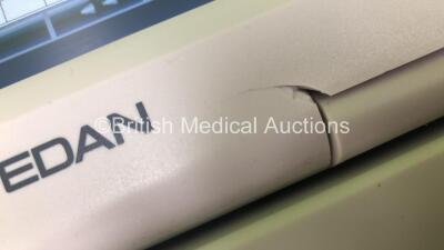 Edan F9 Fetal Monitor on Stand (Powers Up - Marks on Screen / Cracks on Surround) ***IR135*** - 5