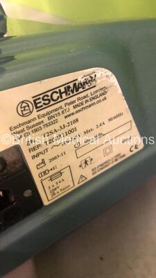 Eschmann T-20s Electric Operating Table Ref with Cushions * 2 x Missing Cushions * (Powers Up and Tested Working) * SN - 8