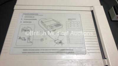 Mixed Lot Including 1 x Hewlett Packard PageWriter XLe M1702A with Lead (Powers Up) and 4 x Heine Ophthalmoscope with 3 x Attachments, 1x Heine NT 200 Charging Base and 1 x Heine NicaTron S 2 Charging Base (Both Power Up) - 3