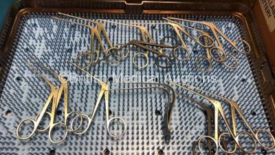 Mixed Lot Including 1 x Weiss Major Ear Prick and Forcep Surgical Set in Tray, 1 x Valleylab Optimumm Smoke Evacuator and 6 x Baxter Battery And Harness Kits in Boxes (Unused) - 2