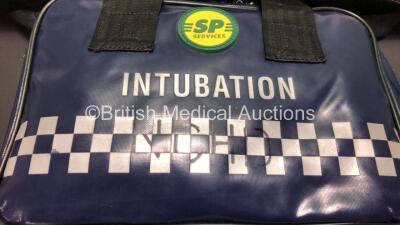 5 x SP Services Intubation Bags all with Various Intubation Equipment (See Photos for Details) - 5