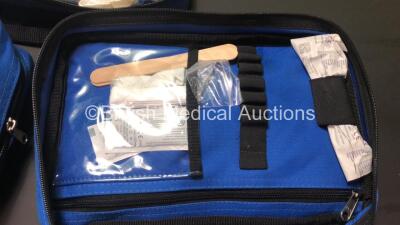 5 x SP Services Intubation Bags all with Various Intubation Equipment (See Photos for Details) - 3