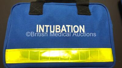 5 x SP Services Intubation Bags all with Various Intubation Equipment (See Photos for Details) - 4