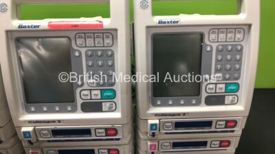 5 x Baxter Colleague 3 Volumetric Infusion Pumps (2 x Slight Damage to Screens - See Photo) - 2