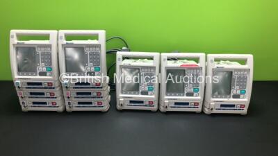 2 x Baxter Colleague 3 and 3 x Baxter Colleague Volumetric Infusion Pumps