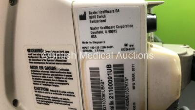 2 x Baxter Colleague 3 and 3 x Baxter Colleague Volumetric Infusion Pumps - 4