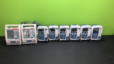 Job Lot Including 6 x Alaris GP Infusion Pumps and 2 x Baxter Volumetric Infusion Pumps