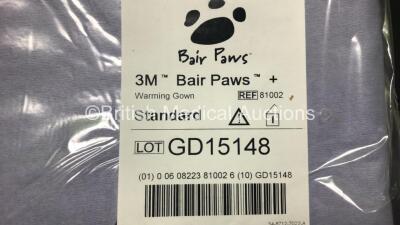 2 x Arizant Bair Paws Patient Adjustable Warming Units (1 x Powers Up, 1 x No Power) with 24 x 3M Bair Paws Warming Gowns - 6