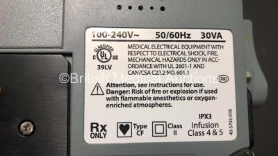 Job Lot Including 1 x Smiths Medfusion 3500 Syringe Pump Version V3.0.6 (Powers Up) and 3 x Carefusion Alaris GH Syringe Pumps (All Power Up, 2 x Require Service) - 6