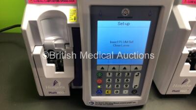 4 x Hospira Plum360 Infusion Pumps Version 15.02.00.009 *Mfd 3 x 2016 - 1 x 2015* ( All Power Up) - 2