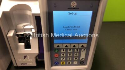 4 x Hospira Plum360 Infusion Pumps Version 15.02.00.009 *Mfd 3 x 2016 - 1 x 2015* ( All Power Up) - 5