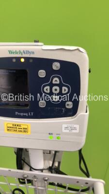 Welch Allyn ProPaq LT Patient Monitor on Stand (Powers Up) *S/N KA006745* - 4