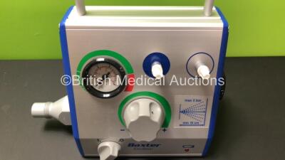 Mixed Lot Including 1 x Laerdal Suction Unit with Cup and Lid, 1 x Airtraq Avant Guided Video Intubation Docking Station, 1 x Regavolt Transformer and 1 x Baxter EasySpray (All Power Up) - 8