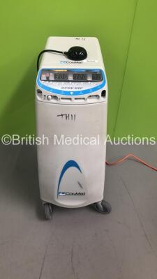 ConMed System 5000 Electrosurgical / Diathermy Unit on Stand with Dome Footswitch (Powers Up) *S/N 04CGP024*