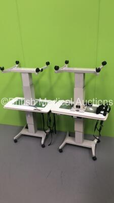 4 x TopCon ATE-600 Electric Ophthalmic Tables *S/N 20110027309736* *FOR EXPORT OUT OF THE UK ONLY*