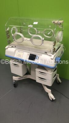 Hill-Rom Air Shields Isolette C2000 Infant Incubator Version 2.06 with Mattress (Powers Up-Power Input Damaged and Window Catch Damaged-See Photos) * SN TJ09184 * - 7