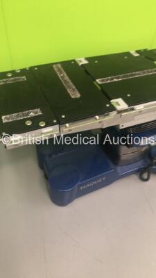 Maquet AlphaMaxx Electric Operating Table Ref 1133.12B1 with Controller and Cushion * Missing Cushions * (Powers Up and Tested Working) * SN 01762 * * Mfd 2012 * - 3