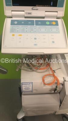 Datascope CS300 Automated Counterpulsation Balloon Pump P/N 0998-00-3023-55 *S/N SI152634B9* Running Hours 345.2 with IABP Doppler and ECG Leads (Powers Up) *S/N FS0146749* - 5