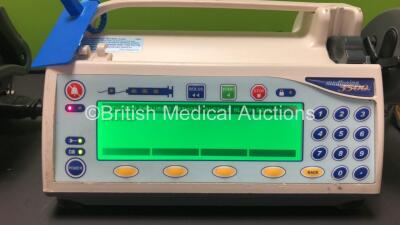 4 x Smiths Medfusion 3500 Syringe Pumps Version V3.0.6 (All Power Up with 1 x Alarm) - 4