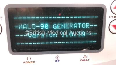 Job Lot Including 1 x Barrx Medical Halo 90 Electrosurgical Generator Version 1.0.18, 1 x Barrx Medical Halo 360 Energy Generator Version 2.OF4.52 and 2 x Barrx Footswitches (All Power Up) - 3