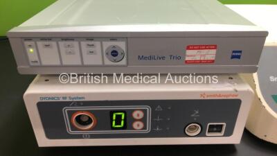 Mixed Lot Including 1 x Smith & Nephew Vulcan EAS Generator, 1 x Smith & Nephew Dyonics RF Generator, 1 x Zeiss MediLive Trio and 1 x BD Sedi-15 - 2