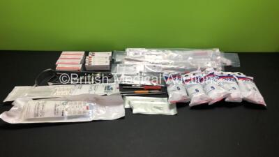 Job Lot of Surgical Instruments and Consumables Including Stryker IM Reamers, 5 x Delta-Cast Elite Polyester Cast Tape and Ortho Solutions Meta Screws