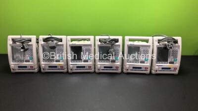 6 x Baxter Colleague Volumetric Infusion Pumps *23090244DL - 21070224DB - 21060665DB*