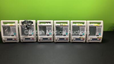 6 x Baxter Colleague Volumetric Infusion Pumps *21070378DB - 21060538DB - 21030191DB*