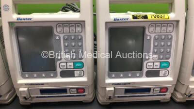 6 x Baxter Colleague Volumetric Infusion Pumps *21070378DB - 21060538DB - 21030191DB* - 3