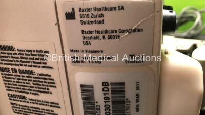 6 x Baxter Colleague Volumetric Infusion Pumps *21070378DB - 21060538DB - 21030191DB* - 5