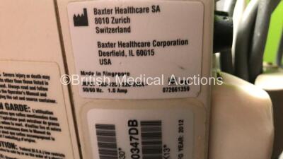 6 x Baxter Colleague Volumetric Infusion Pumps *22040347DB - 21061591DB - 22030181DB* - 5