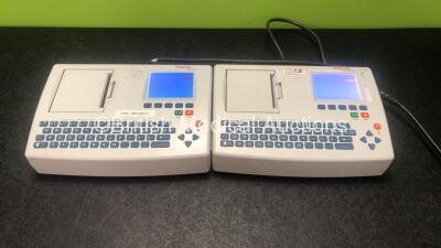 2 x Schiller AT-101 EKG Machines (Both Power Up)