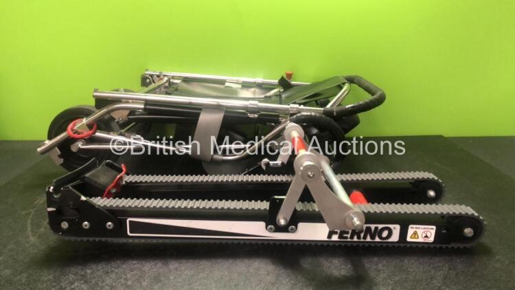 1 x Ferno Compact 2 Track Evacuation Chair with 1 x Ferno Compact 2 Track Chair Lock *Damaged-See Photo*