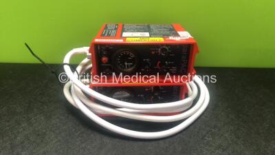 2 x Pneupac 2D MR Compatible Ventilators with Hoses *SN 070386, 0811316*