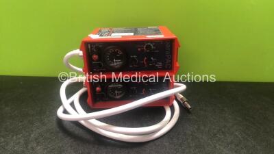 2 x Pneupac 2D MR Compatible Ventilators with Hoses *SN NK69UXZ, NA67OLR*