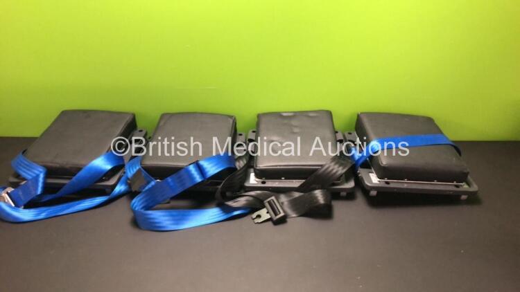 4 x Toughbook Docking Stations with Cushions and Straps