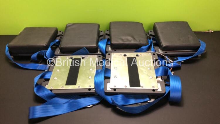 6 x Toughbook Docking Stations with 4 x Cushions and 6 x Straps