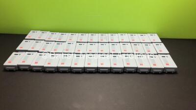 39 x Physio Control Lifepak 15 Li-ion Rechargeable Batteries (Untested)