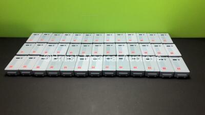 39 x Physio Control Lifepak 15 Li-ion Rechargeable Batteries (Untested)