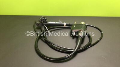 Pentax EG-2990i Video Gastroscope in Case - Engineer's Report : Optical System - Untested, Angulation - No Fault Found, Insertion Tube - No Fault Found, Light Transmission - No Fault Found, Channels - Untested, Leak Check - No Fault Found *A113879* (LP) - 2
