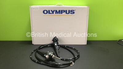 Olympus TJF-260V Video Duodenoscope in Case - Engineer's Report : Optical System - No Fault Found, Angulation - No Fault Found, Insertion Tube - No Fault Found, Light Transmission - No Fault Found, Channels - No Fault Found, Leak Check - No Fault Found *2