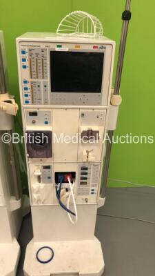 3 x Fresenius Medical Care 4008 S Dialysis Machines Software Versions 4.5 - Running Hours 09377 / 09139 / 19566 (1 x Powers Up,1 x Powers Up with Alarm,1 x Unable to Power Up Due to No Input-2 x Incomplete-See Photos) *GH* - 5