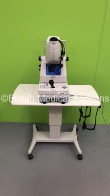 Topcon TRC-NW8 Non-Mydriatic Retinal Camera on Topcon ATE-600 Motorized Table (Powers Up) * SN 086022 / 20130027310758 * * Mfd 2010 * *FOR EXPORT OUT OF THE UK ONLY*