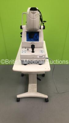 Topcon TRC-NW8 Non-Mydriatic Retinal Camera on Topcon ATE-600 Motorized Table (Powers Up) * SN 086123 / 20100027309125 * * Mfd 2010 * *FOR EXPORT OUT OF THE UK ONLY*