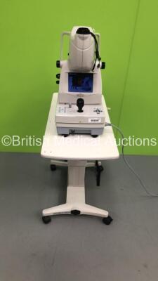 Topcon TRC-NW8 Non-Mydriatic Retinal Camera on Topcon ATE-600 Motorized Table (Powers Up) * SN 086001 / 20100027309140 * * Mfd 2010 * *FOR EXPORT OUT OF THE UK ONLY*