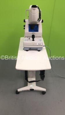 Topcon TRC-NW8 Non-Mydriatic Retinal Camera on Topcon ATE-600 Motorized Table (Powers Up) * SN 086222 / 20100027308854 * * Mfd 2011 * *FOR EXPORT OUT OF THE UK ONLY*