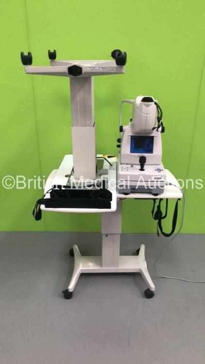 Topcon TRC-NW8 Non-Mydriatic Retinal Camera with 2 x Topcon ATE-600 Motorized Table (Powers Up) * SN 085574 / 20100027 / 20130027311641 * * Mfd 2009 * *FOR EXPORT OUT OF THE UK ONLY*