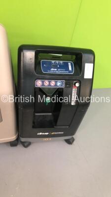 2 x DeVilbiss Mobile Oxygen Concentrators and 1 x AirSep NewLife Elite Oxygen Concentrator (All Power Up) - 4