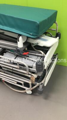 2 x Huntleigh Enterprise 5000 Electric Hospital Beds with 1 x Mattress and 1 x Low Profile Electric Hospital Bed - 2